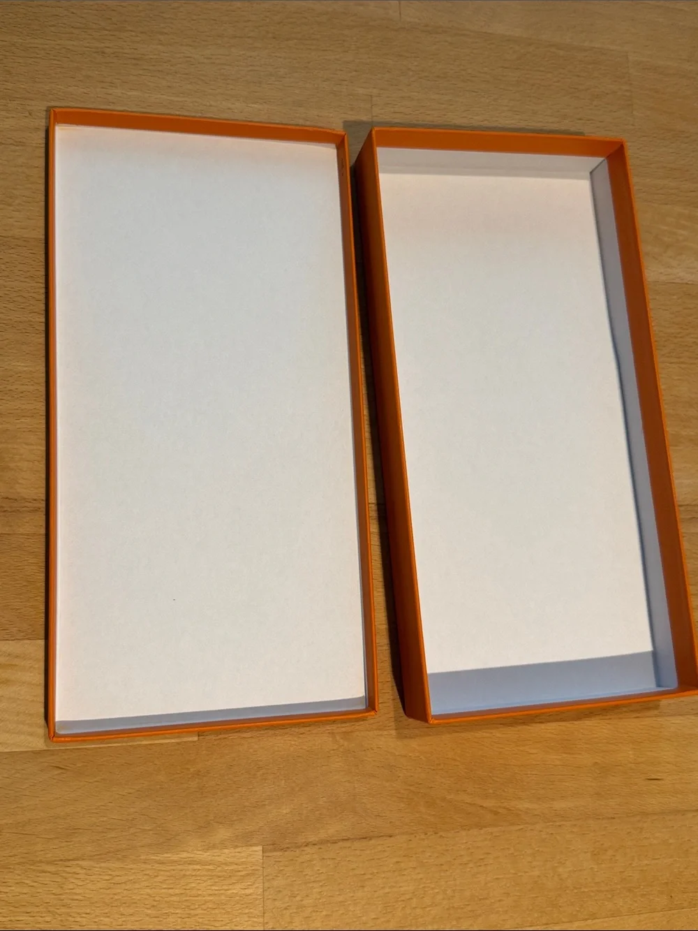 Hermes Orange and Black Box